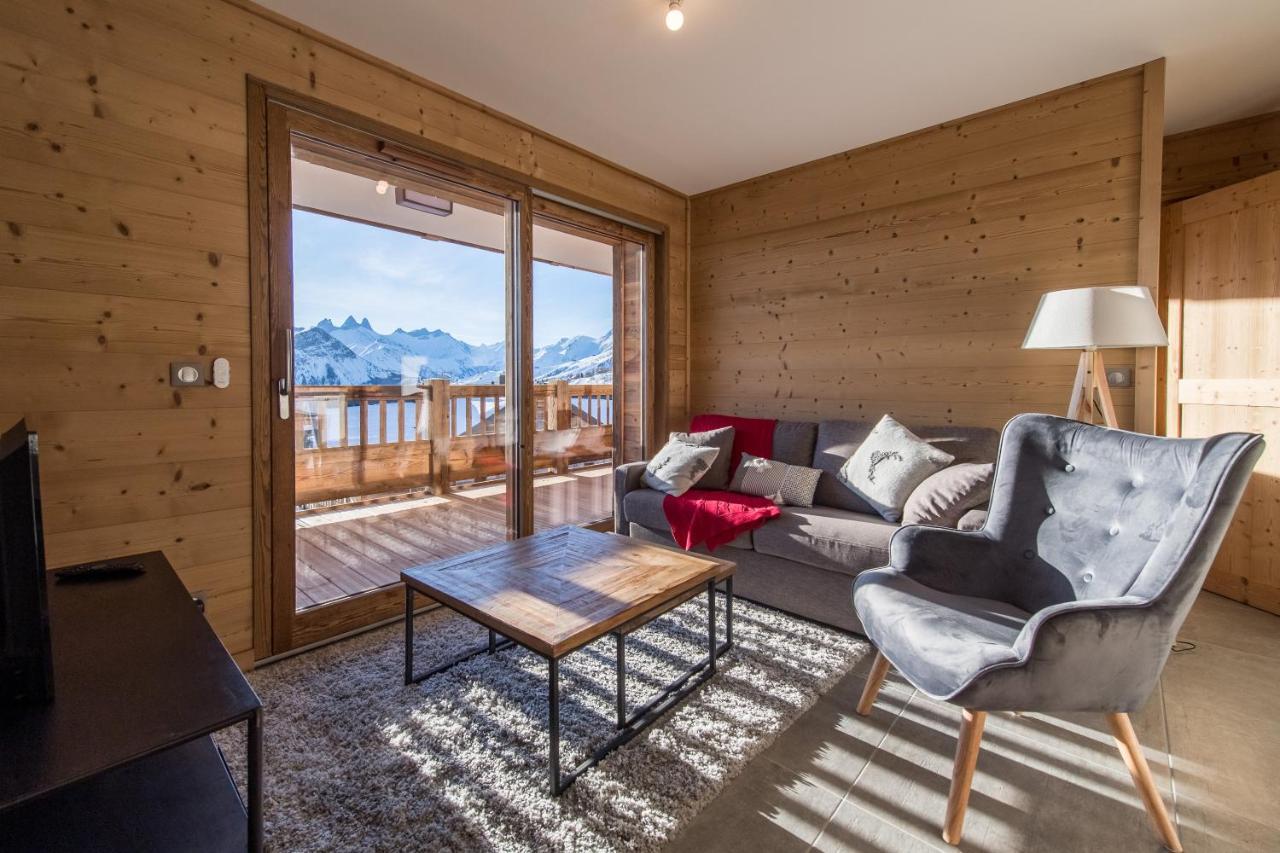 Odyssee Arc02 Appartement Sur Les Pistes Avec Vue Panoramique Fontcouverte-la-Toussuire Buitenkant foto